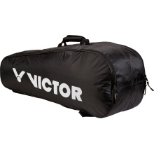 Victor Racketbag Doublethermobag 9150C (Schlägertasche, 2 Hauptfächer, Thermofach) schwarz